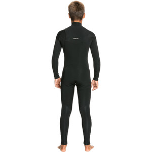 2022 Quiksilver Boys Everyday Sessions 4/3mm Chest Zip Wetsuit EQBW103067 - Black